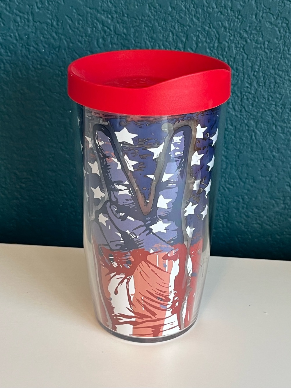 USA United States World Cup 4th July Memorial Day Tervis Tumbler Peace America